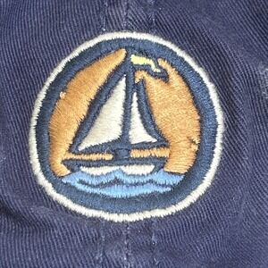 Life Is Good Blue Hat One Size Blue Sailboat‎ Design